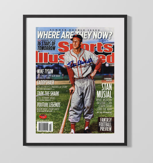Stan Musial - Cardinal Virtue SI Cover 2010 8x10 Canvas baseball wall art