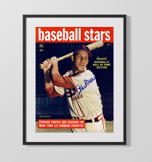 Stan Musial - Sport Magazine 1949 8x10 Canvas baseball wall art