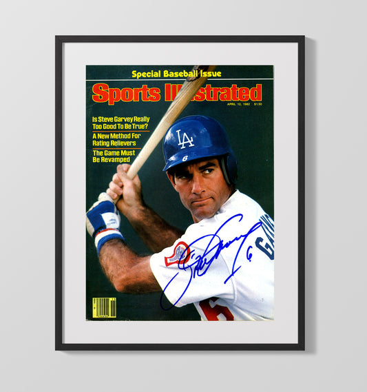Steve Garvey - Batting Stance 1982 SI Cover 8x10 Canvas baseball wall art
