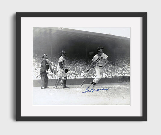 Ted Williams - Splendid Splinter Connects 8x10 Canvas baseball wall art
