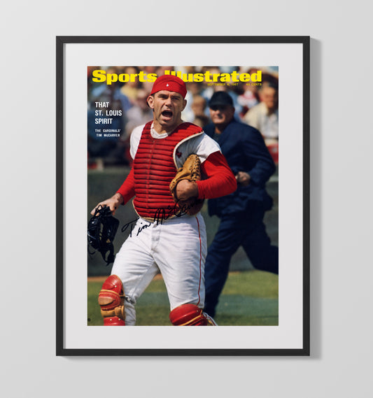 Tim McCarver - SI Cover 8x10 Canvas baseball wall art