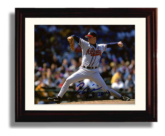Tom Glavine - Braves Hall of Fame Pitching Era Baseball Wall Art 8x10 Beveled Frame wall art print – Baseball Wall Art decor