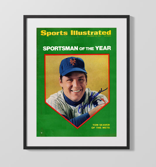 Tom Seaver - Sportsman of the Year SI Cover 8x10 Canvas baseball wall art