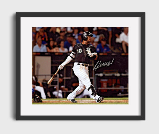Yoan Moncada - Follow Through At Bat 8x10 Canvas baseball wall art