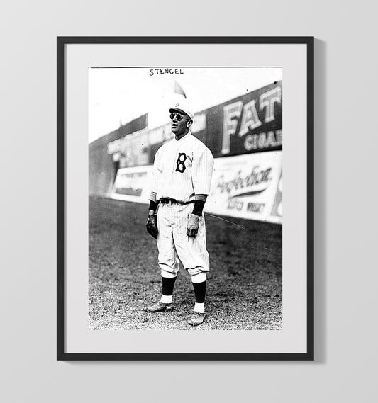 Casey Stengel - Vintage Photo 8x10 Canvas baseball wall art