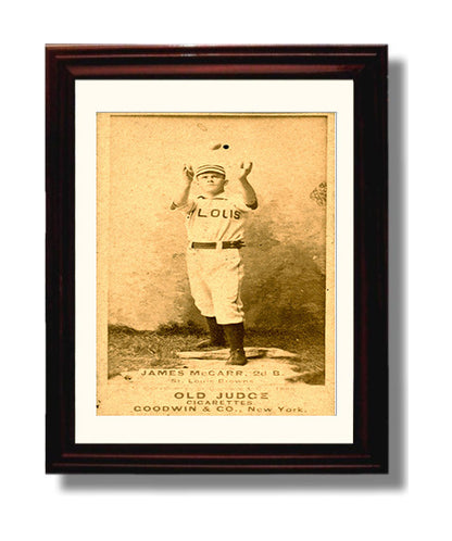 James McCarr - Old Judge Tobacco Card 8x10 Unframed Print baseball wall art