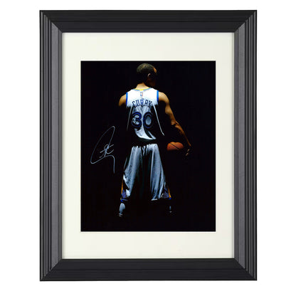 Stephen Curry Golden State Basketball Jersey Shadows Splash King Spotlight Basketball Wall Art 16x20 Unframed Print basketball wall art print