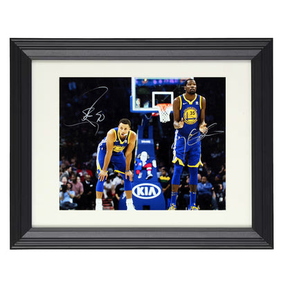 Stephen Curry Kevin Durant Warriors Splash Meets Slim Basketball Wall Art 16x20 Unframed Print basketball wall art print