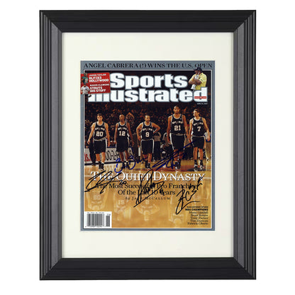 Tim Duncan 2007 SI San Antonio Basketball Quiet Dynasty Championship Cover Basketball Wall Art 16x20 Unframed Print basketball wall art print