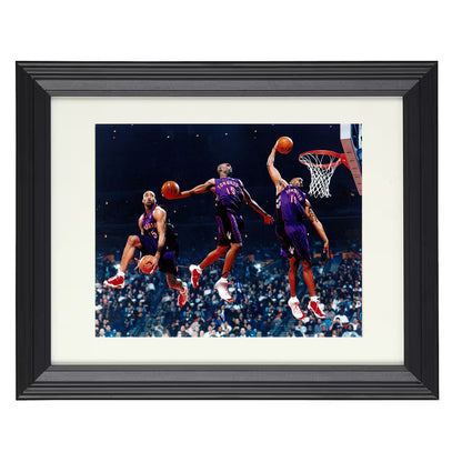 Vince Carter Raptors Slam Half Man Half Amazing Basketball Wall Art 16x20 Unframed Print basketball wall art print