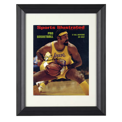 Wilt Chamberlain Los Angeles It All Depends on Wilt Feature SI Cover October 1972 Basketball Wall Art 16x20 Unframed Print basketball wall art print