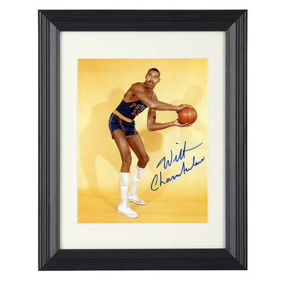 Wilt Chamberlain Philadelphia Basketball Vintage Studio Pose Towering Legend Spotlight Basketball Wall Art 16x20 Unframed Print basketball wall art print