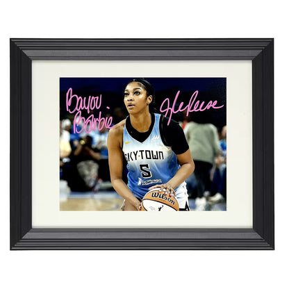 Angel Reese SkyTown Bayou Barbie Spotlight Basketball Wall Art 16x20 Unframed Print basketball wall art print
