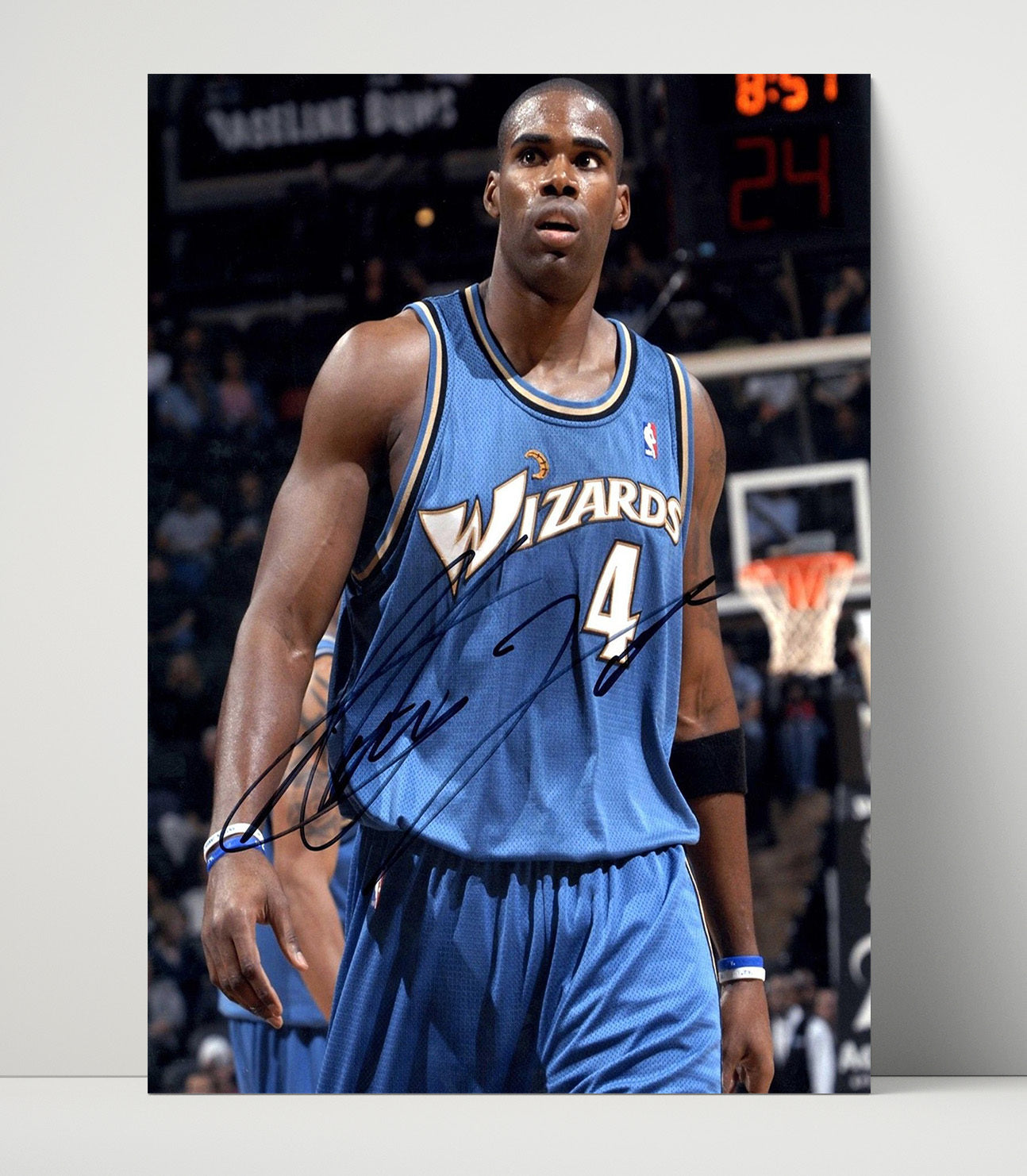 Antawn Jamison Wizards Prime Years basketball print - 16x20 Unframed Print wall art