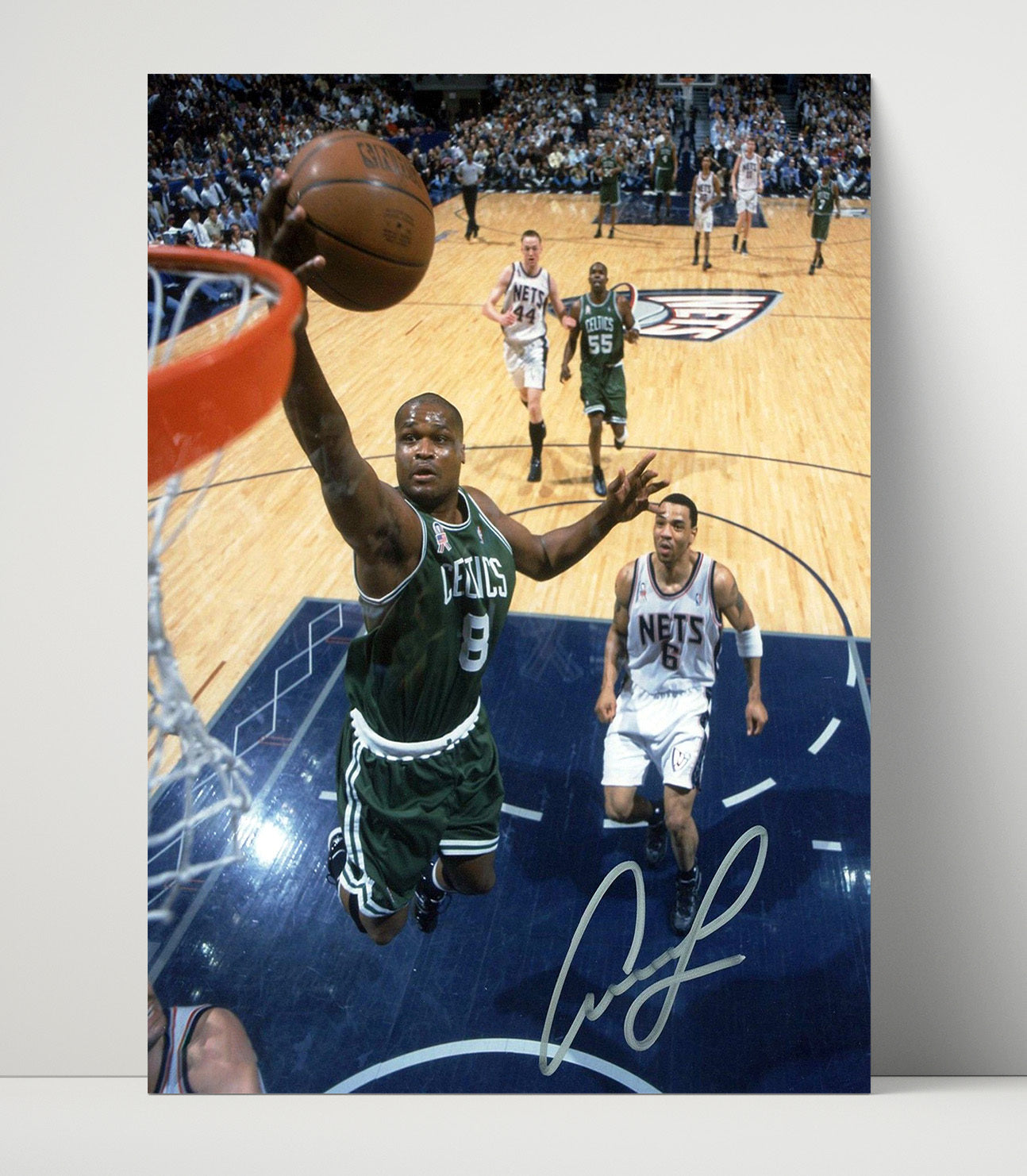 Antoine Walker Celtics Prime Years basketball print - 16x20 Unframed Print wall art