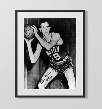 Arnie Risen Rochester Royals Classic Studio Shot Basketball Wall Art 16x20 Gallery Frame basketball wall art print
