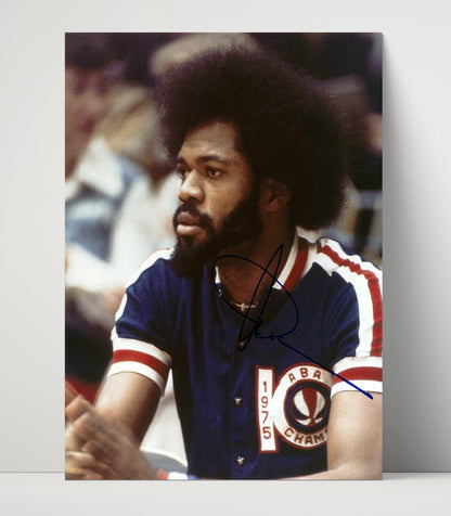 Artis Gilmore – ABA Kentucky Colonels Bench Focus - Basketball Wall Art