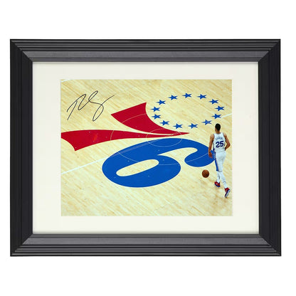 Ben Simmons 76ers Court Process Motion Basketball Wall Art 16x20 Unframed Print basketball wall art print