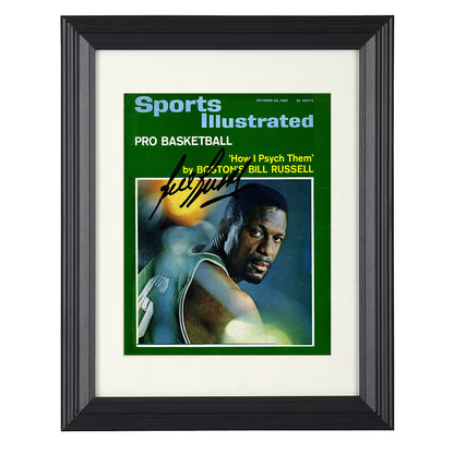 Bill Russell How I Psych Them SI Cover October 1965 Basketball Wall Art 16x20 Unframed Print basketball wall art print