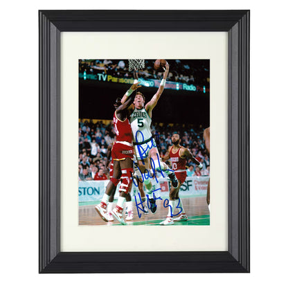 Bill Walton Rim Attack Over Houston Defender Basketball Wall Art 16x20 Unframed Print basketball wall art print