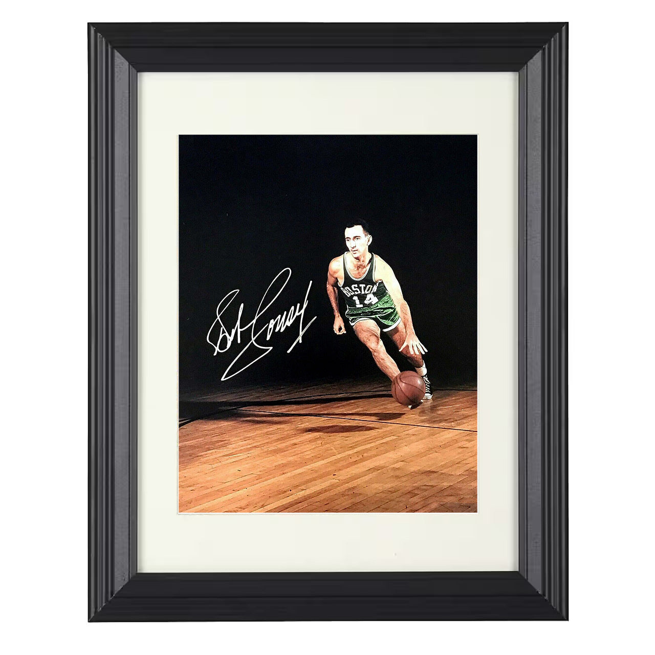 Bob Cousy - Hardwood Maestro Editorial Classic 8x10 framed basketball wall art