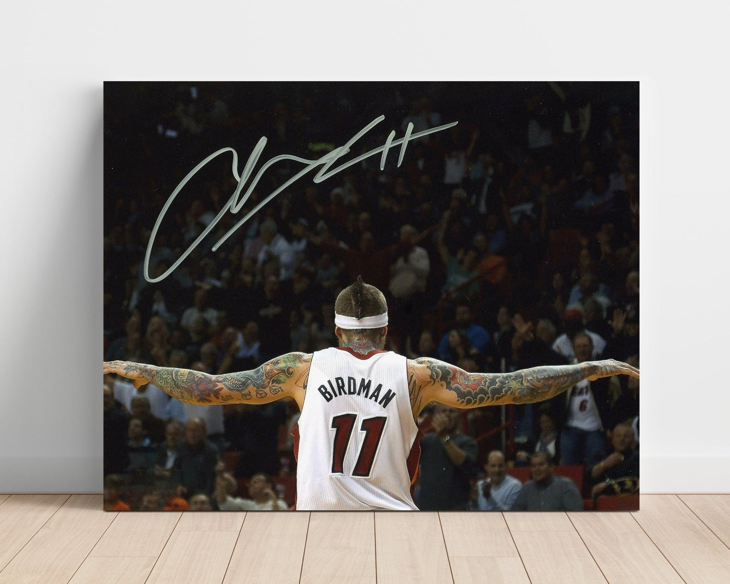 Chris Andersen – Birdman Celebration - Basketball Wall Art