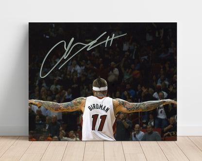 Chris Andersen – Birdman Celebration - Basketball Wall Art