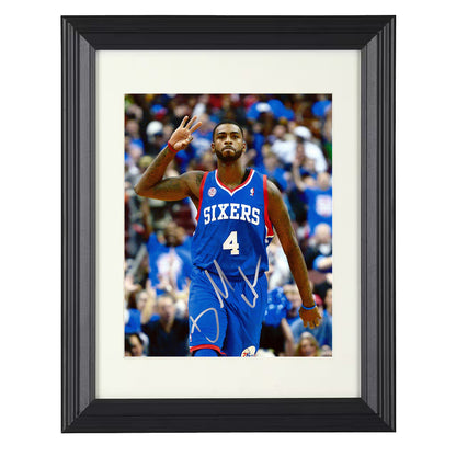 Chris Webber Philadelphia Basketball Three Finger Signal Spotlight Basketball Wall Art 16x20 Unframed Print basketball wall art print