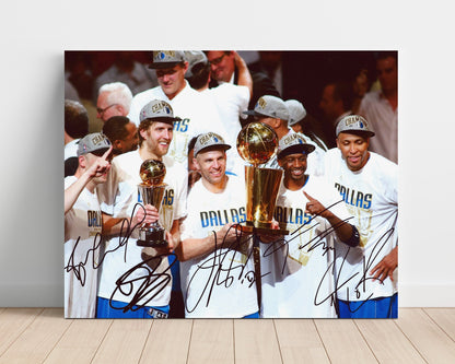Dallas Mavericks – 2011 Championship Celebration - Basketball Wall Art