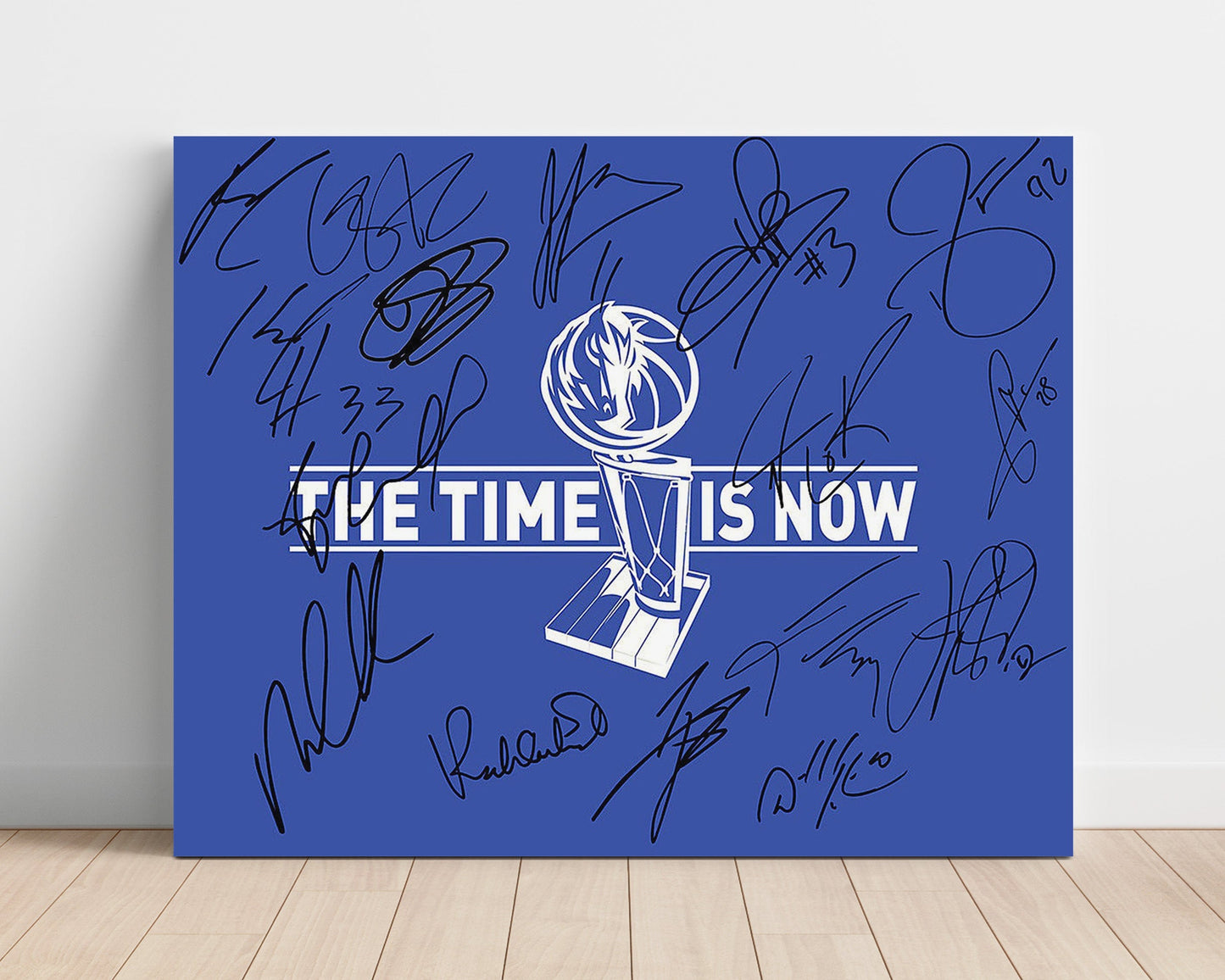 Dallas Mavericks – 2011 The Time Is Now - Basketball Wall Art