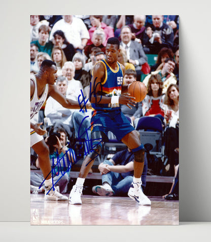 Dikembe Mutombo – Denver Defensive Anchor Post Control - Basketball Wall Art