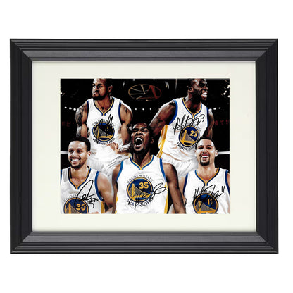 Golden State Warriors Starting Five Strength in Numbers Basketball Wall Art 16x20 Unframed Print basketball wall art print