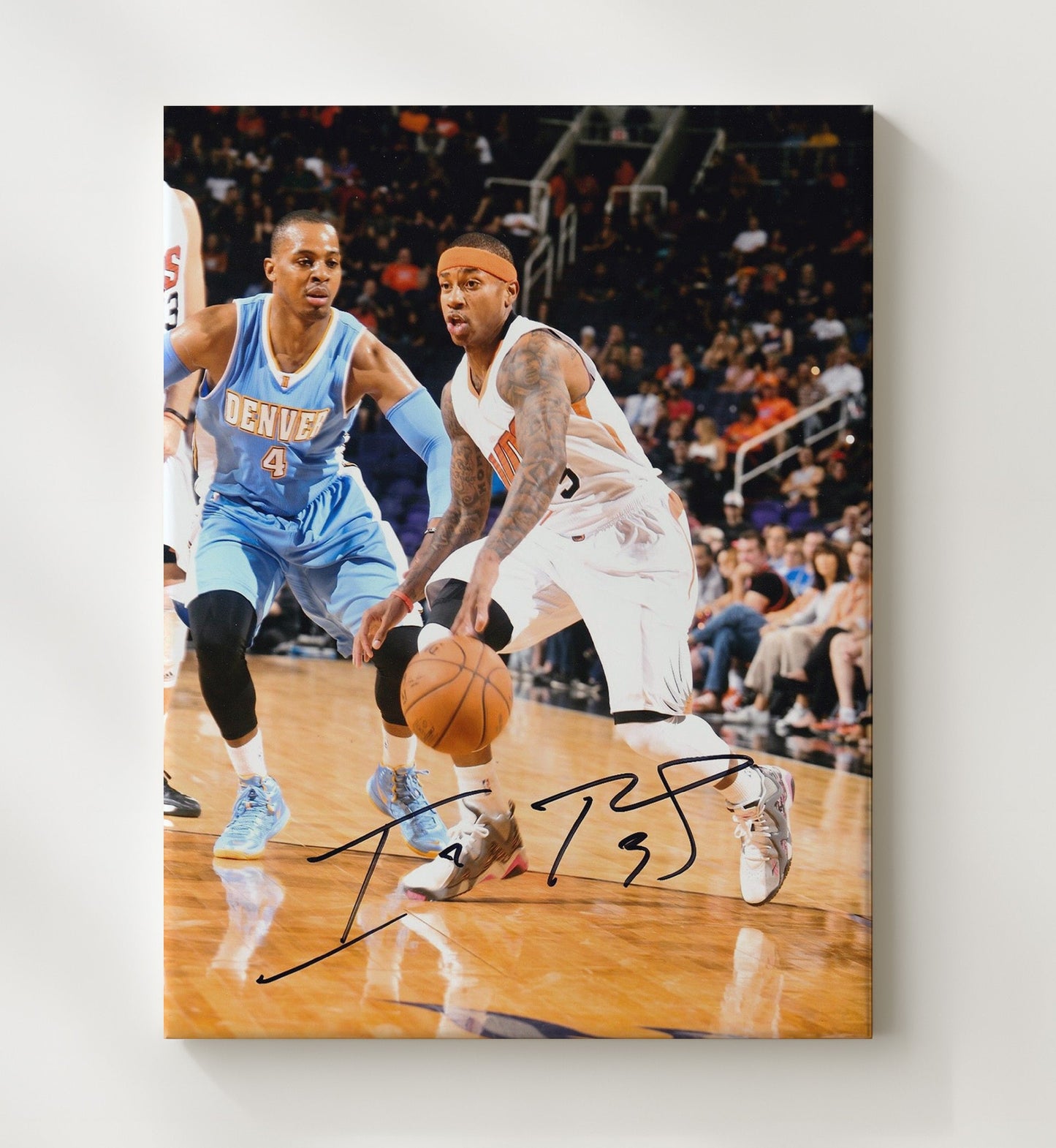 Isaiah Thomas Phoenix Floor General Control Basketball Wall Art 20x24 Canvas basketball wall art print