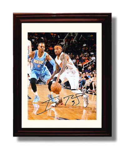 Isaiah Thomas Phoenix Floor General Control Basketball Wall Art 8x10 Beveled Frame basketball wall art print