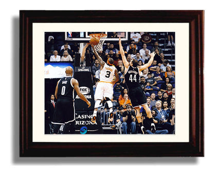 Isaiah Thomas Suns Layup Drive Basketball Wall Art 8x10 Beveled Frame basketball wall art print