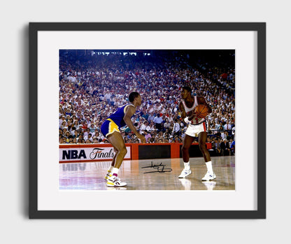 Isiah Thomas Pistons Finals Leader Basketball Wall Art 16x20 Gallery Frame basketball wall art print