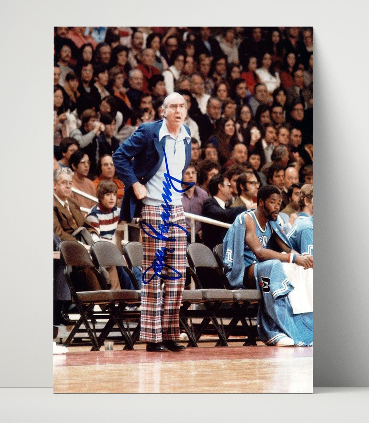 Jack Ramsay – Blazers Sideline Command - Basketball Wall Art