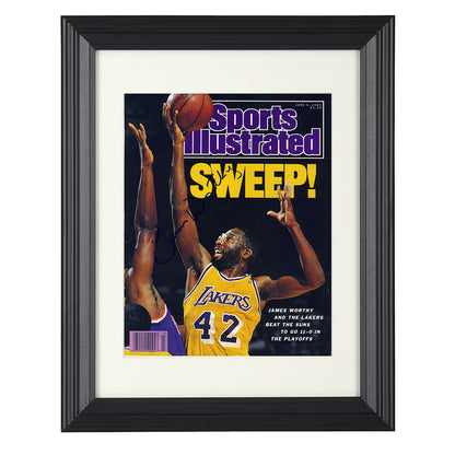 James Worthy Sweep Los Angeles Playoff Dominance SI Cover June 1989 Basketball Wall Art 16x20 Unframed Print basketball wall art print