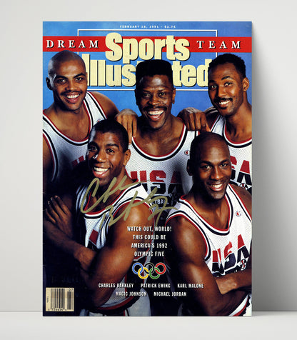 Michael Jordan – Dream Team Olympic Preview 1991 SI - Basketball Wall Art