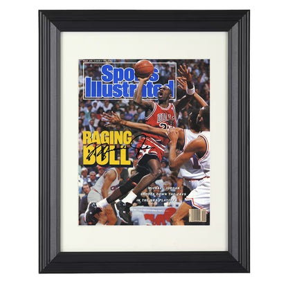 Jordan Raging Bull Playoff Surge SI Cover May 1989 Basketball Wall Art 16x20 Unframed Print basketball wall art print