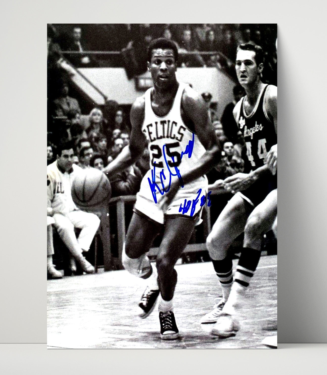 KC Jones – Celtics No. 25 Classic Game Action - Basketball Wall Art