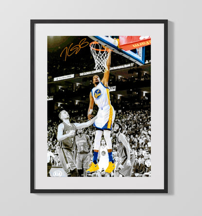 Kevin Durant Golden State Transition Elevation Basketball Wall Art 16x20 Gallery Frame basketball wall art print