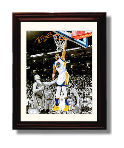 Kevin Durant Golden State Transition Elevation Basketball Wall Art 8x10 Beveled Frame basketball wall art print