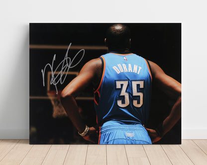 Kevin Durant – Thunder Back View Focus - Basketball Wall Art