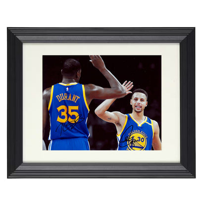 Kevin Durant Stephen Curry Warriors Championship Duo Basketball Wall Art 16x20 Unframed Print basketball wall art print