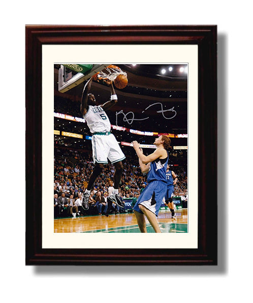 Kevin Garnett Boston Paint Authority Power Finish Basketball Wall Art 8x10 Beveled Frame basketball wall art print