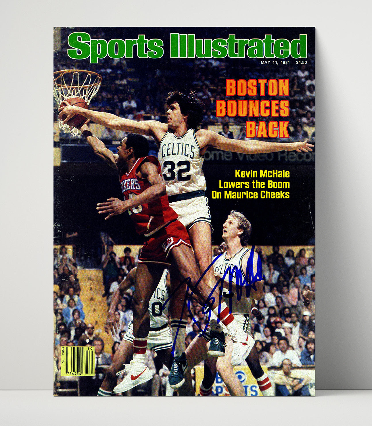 Kevin McHale – Boston Bounces Back Power 1981 SI - Basketball Wall Art