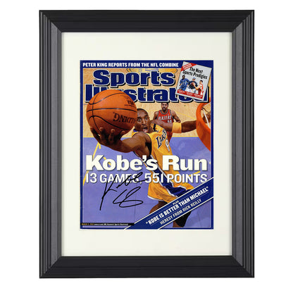 Kobe Bryant 2003 SI Cover 13 Games 551 Points Surge Basketball Wall Art 16x20 Unframed Print basketball wall art print