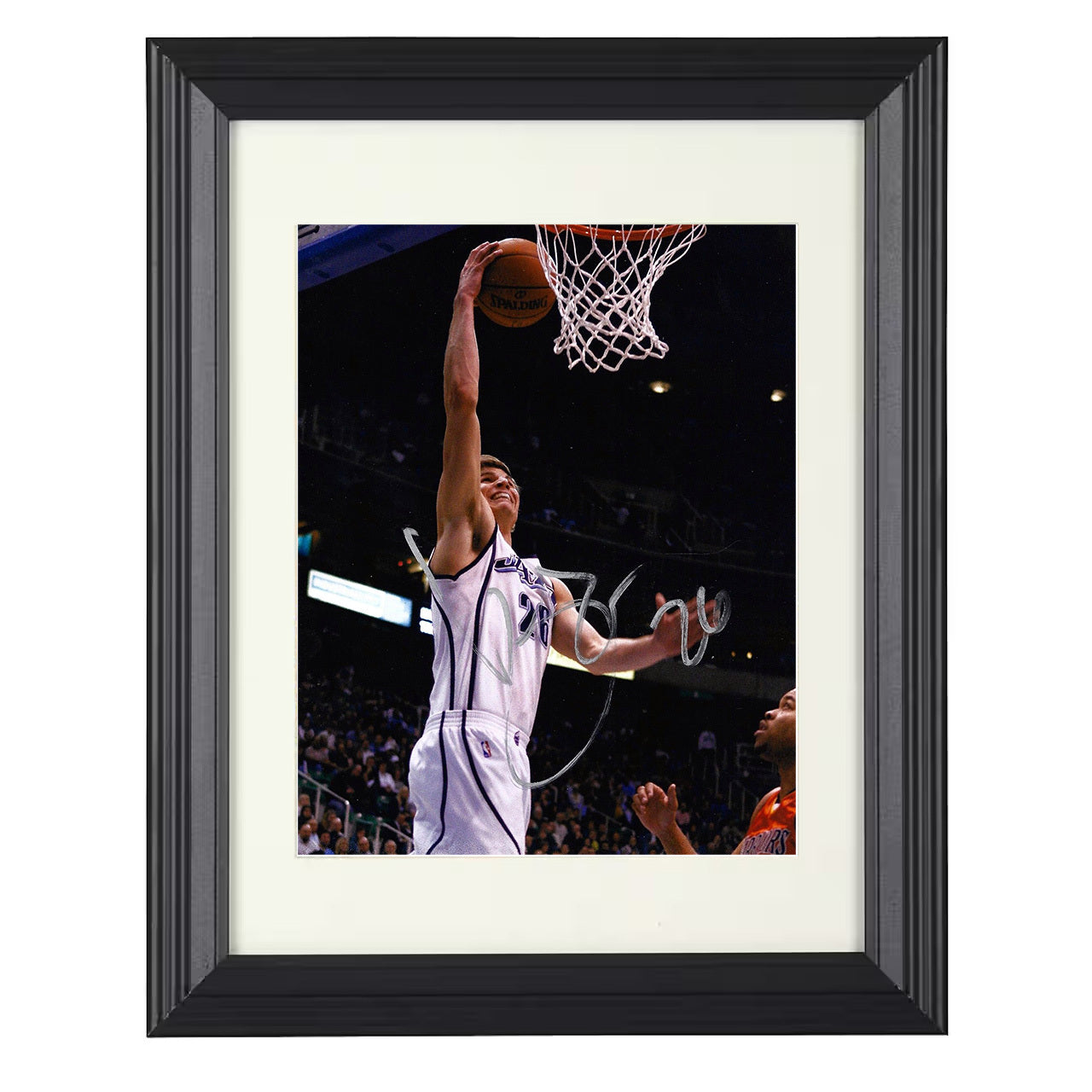 Kyle Korver - Utah Corner Sniper Rim Finish 8x10 framed basketball wall art