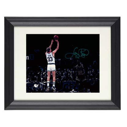 Larry Bird Celtics Clutch Jumper Basketball Wall Art 16x20 Unframed Print basketball wall art print